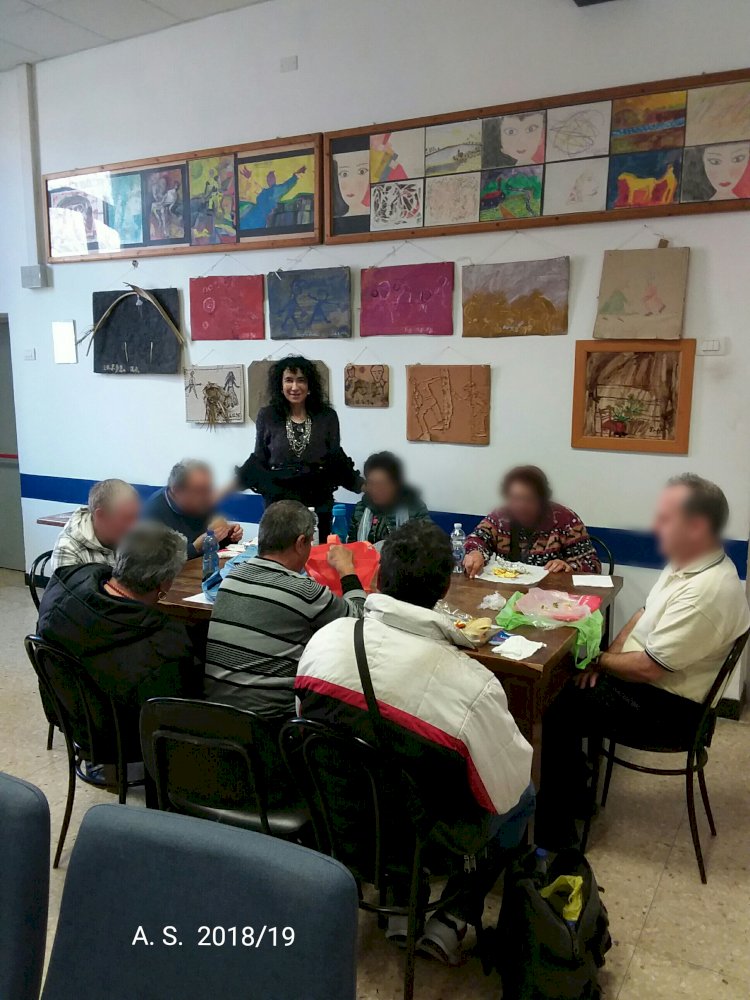 classe durante l' Attività Curricolare (mattina) di Formazione Didattica del mercoledì